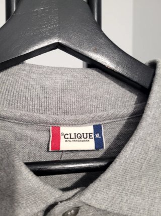 Camisa Polo Gris CLIQUE Talla XL