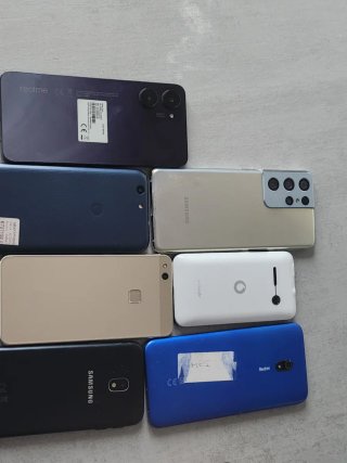 Lote 7 móviles Samsung