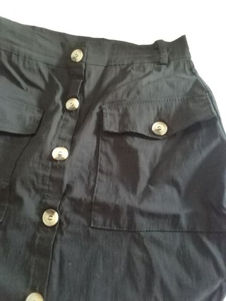 Falda Mini negra elastizada talla M