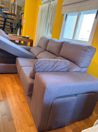 Sofá 3 plazas con chaiselongue Lactea