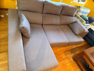 Sofá 3 plazas con chaiselongue Lactea