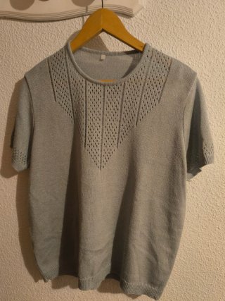 Jersey y rebeca gris talla única