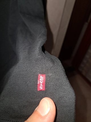 Maglietta Levis Uomo Nera