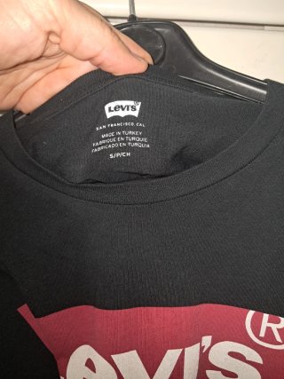 Maglietta Levis Uomo Nera