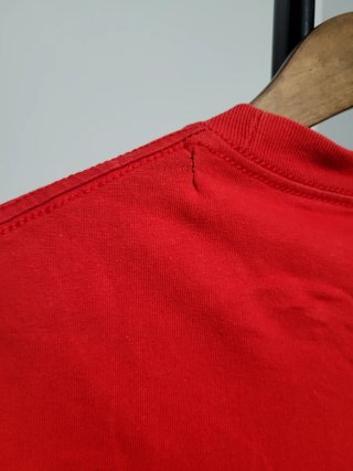 Camiseta DC Shoes Roja Estampada