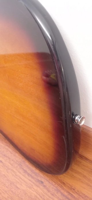 Cuerpo y electrónica guitarra Squier