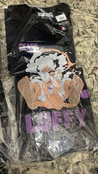 Camiseta One Piece Monkey D. Luffy Wanted Talla M