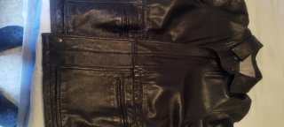 Chaqueta Cuero Vintage Made in Spain