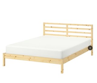 Cama de madera Ikea 140cm