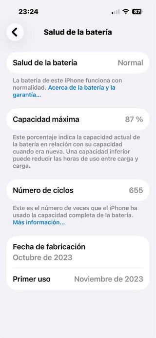 iPhone 15 Pro Titanio