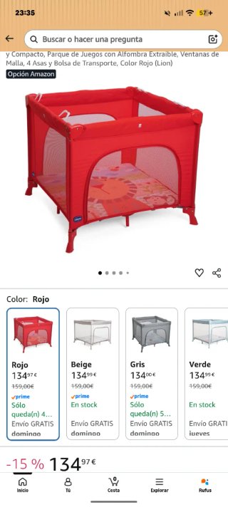 Parque infantil Chicco Open Box