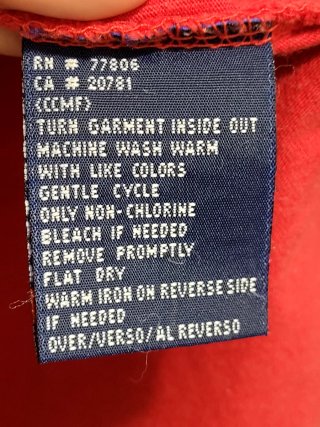 Camiseta Polo Tommy Hilfiger Talla S Roja Gris