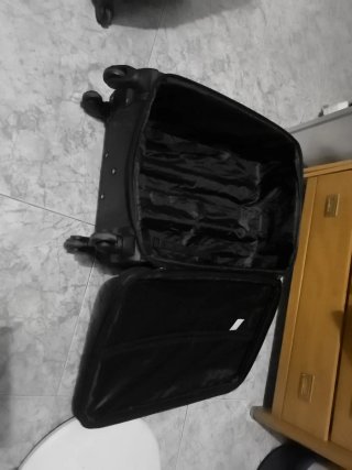 Maleta mediana VIAGGIO negra 67/40/22