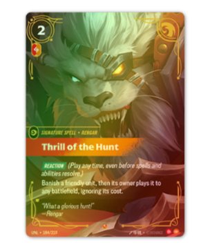 Thrill of the Hunt Rengar Signature Spell