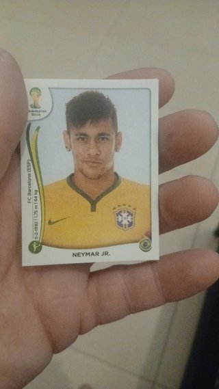 Panini Neymar Jr. Brasil 2014