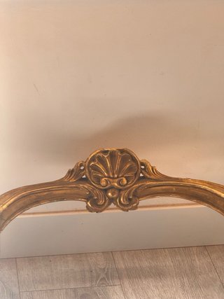 Consola Antigua Luis XV Dorada Francesa