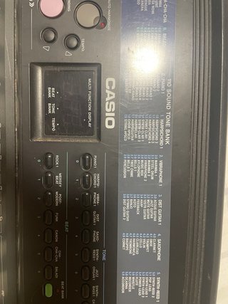 Teclado Casio CT-657 Vintage Años 80