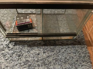 Terrario de cristal pequeño de 30x15 aprox