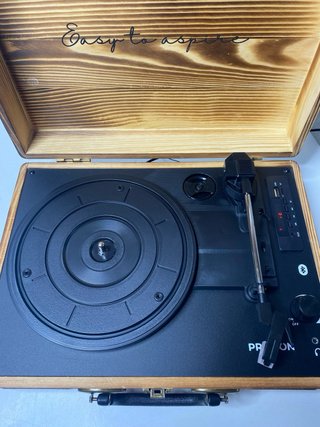 : Tocadiscos Vintage Prixton Maleta Madera