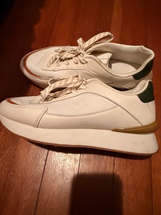 Zapatillas Scalpers Blancas Talla 38