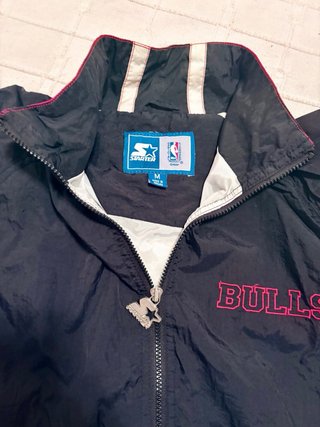 Chaqueta Vintage Starter Chicago Bulls NBA 90s