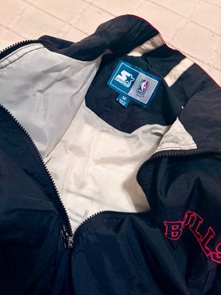 Chaqueta Vintage Starter Chicago Bulls NBA 90s