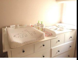Cómoda Ikea Hemnes 8 cajones blanca