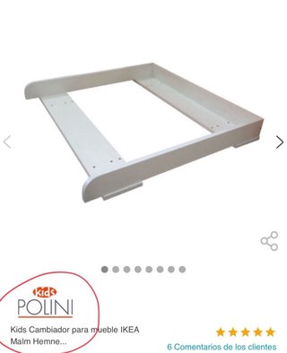 Cómoda Ikea Hemnes 8 cajones blanca
