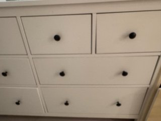 Cómoda Ikea Hemnes 8 cajones blanca