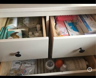 Cómoda Ikea Hemnes 8 cajones blanca