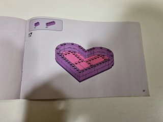 Caja Corazón Lego Friends