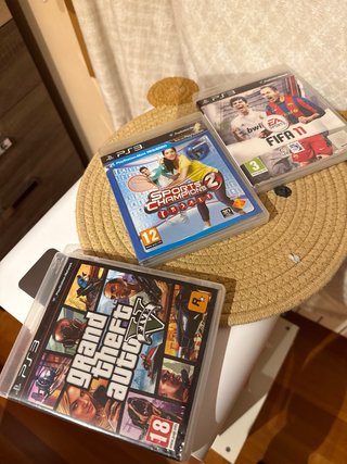 PS4 (PlayStation 4) + Mando Rojo + Juegos + play 3