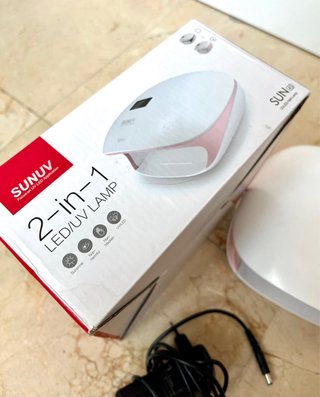 Lámpara para uñas de gel UV LED SUNUV