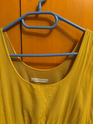 Vestido amarillo mostaza Chloe's Closet