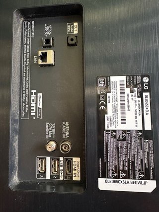 TV para repuestos o arreglo LG 65 pulgadas oled