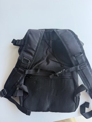 Mochila de Viaje cabina avión 40x20x25 Unisex negra, 20L
