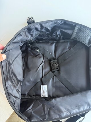 Mochila de Viaje cabina avión 40x20x25 Unisex negra, 20L