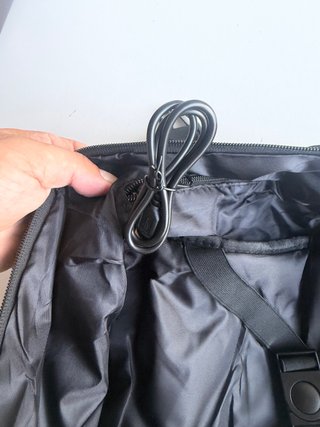Mochila de Viaje cabina avión 40x20x25 Unisex negra, 20L