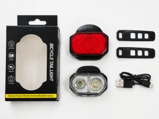 Kit Luces LED Bici USB Recargables
