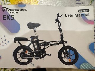 Bicicleta Eléctrica Plegable EVERCROSS