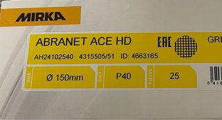 Lijas Mirka Abranet Ace HD P40