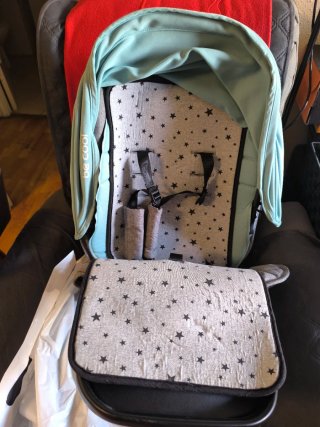 Silla Paseo Outback Be Cool Aquamarine Y cuco bebé