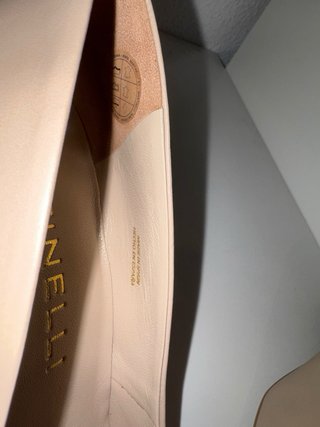 Zapatos Martinelli Beige Tacon Mujer