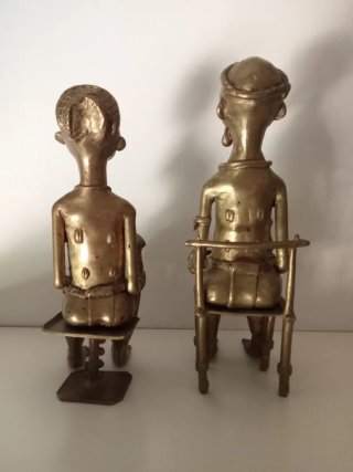 Pareja de  reyes baule