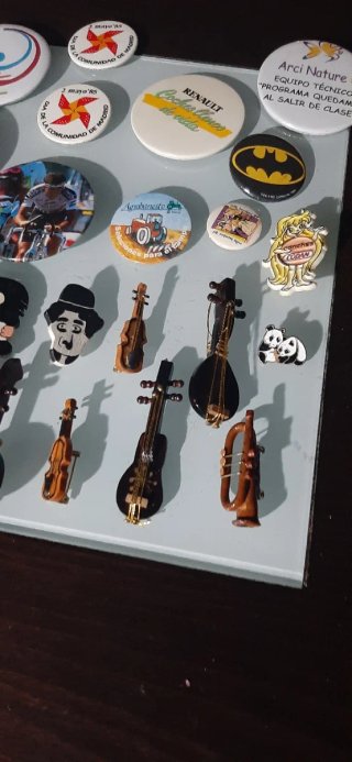 Lote Chapas Vintage Fiat, Paz, Heidi, etc.