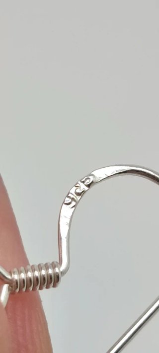 Pendientes de Plata y Amatista.