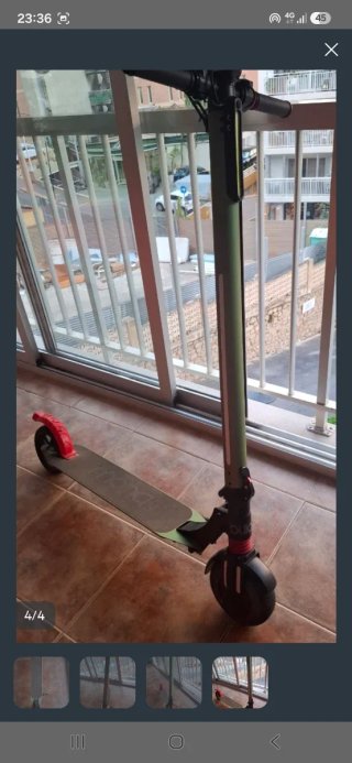 Patinete Eléctrico Billow Verde