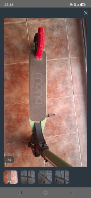 Patinete Eléctrico Billow Verde