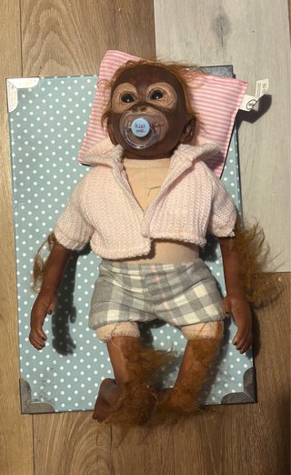 Muñeca Reborn Mono Bebé