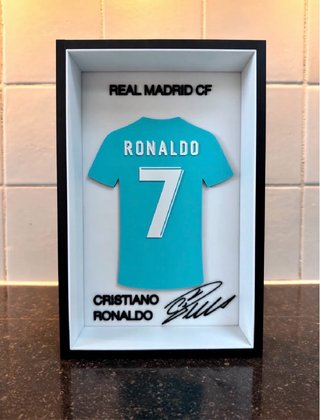 Quadro Real Madrid CF Cristiano Ronaldo 7